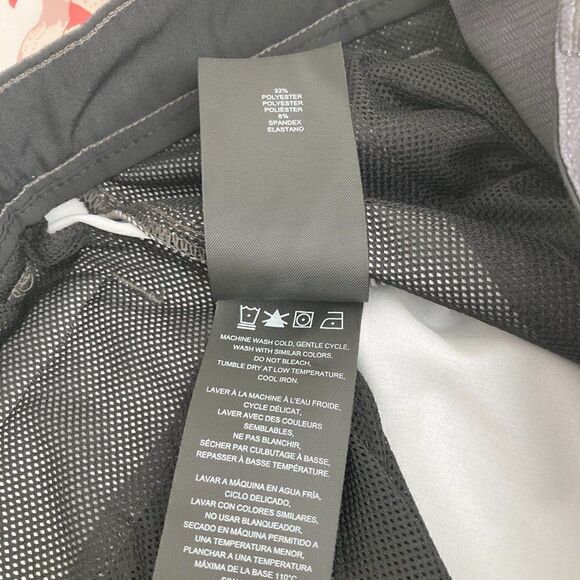 Hurley Men's Hybrid printed walk shorts 4-way stretch Gray NWT size 28 - Picture 9 of 9